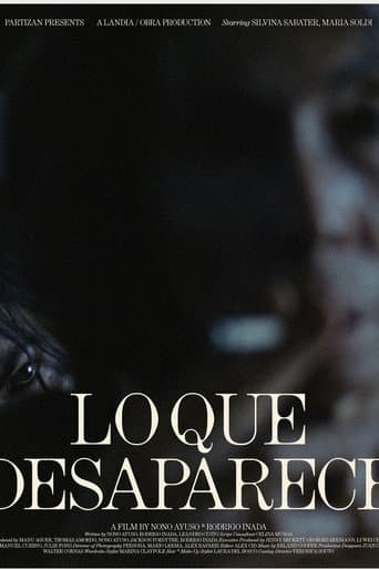 Lo Que Desaparece poster