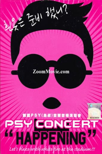 PSY CONCERT HAPPENING 2013 poster