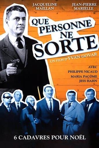 Que personne ne sorte poster