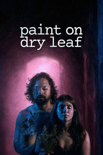 Paint on Dry Leaf poster