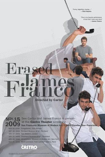 Erased James Franco poster