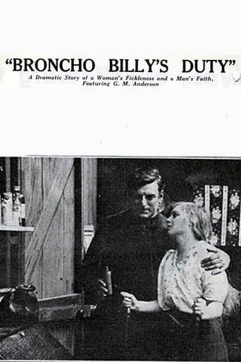 Broncho Billy's Duty poster