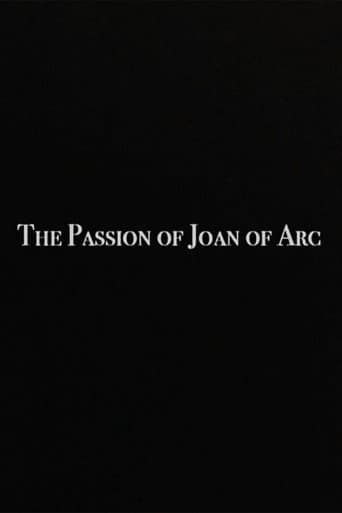 The Passion of Joan of Arc poster