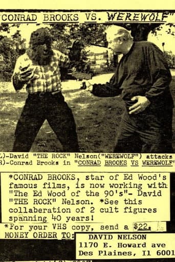 Conrad Brooks vs. the Werewolf poster